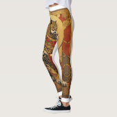 Prachtige vrouw leagins leggings (Links)