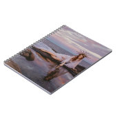 prachtige vrouwen en zee spiraal notitieboek (Linkerzijde)