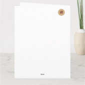 prachtige vrouwen met schilderijen gevouwen wenska kaart (Achterkant)