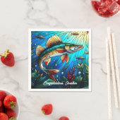 Prachtige Walleye Pike in Lake Servet (Insitu)