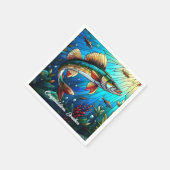 Prachtige Walleye Pike in Lake Servet (Hoek)