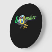 prachtige wandklok (Hoek)