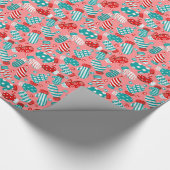 Prachtige wanten cadeau wrap cadeaupapier (Hoek)