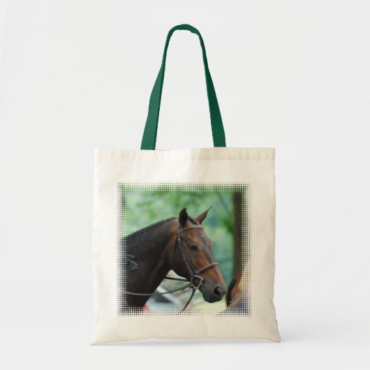 Prachtige Warmblood Horse Small Canvas tas (Voorkant)