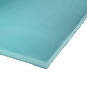 Prachtige waterblauwe munt en turquoise glitter dr snijplank (Hoek)