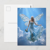 Prachtige Waterman-fee in de wolken Briefkaart (Voorkant / Achterkant)