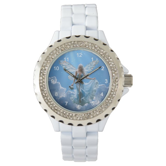 Prachtige Waterman-fee in de wolken Horloge (Voorkant)