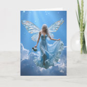 Prachtige Waterman-fee in de wolken Kaart (Voorkant)