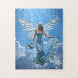 Prachtige Waterman-fee in de wolken Legpuzzel
