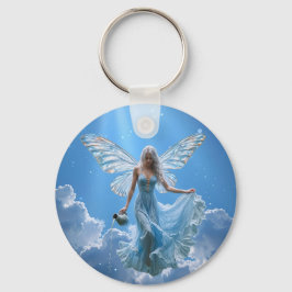 Prachtige Waterman-fee in de wolken Sleutelhanger