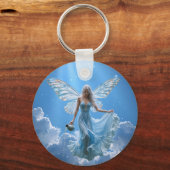 Prachtige Waterman-fee in de wolken Sleutelhanger (Voorkant)