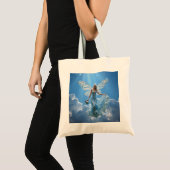 Prachtige Waterman-fee in de wolken Tote Bag (Voorkant (product))