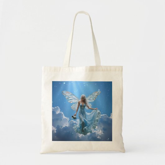 Prachtige Waterman-fee in de wolken Tote Bag (Voorkant)
