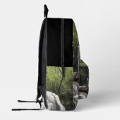 Prachtige waterval & groen landschap rugzak (Links)