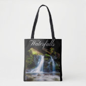 Prachtige watervallen van NC Tote Bag (Voorkant)