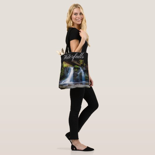 Prachtige watervallen van NC Tote Bag (Op model)