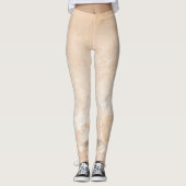 Prachtige Waterverf Afdrukken Leggings (Voorkant)