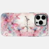 Prachtige Waterverf Butterfly iPhone Case-Mate iPhone Case (Achterkant (horizontaal))