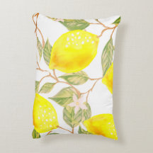 Prachtige waterverf-citroen