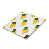 Prachtige waterverf-citroen tegeltje (Zijkant)