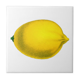Prachtige waterverf-citroen tegeltje