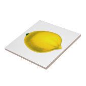 Prachtige waterverf-citroen tegeltje (Zijkant)