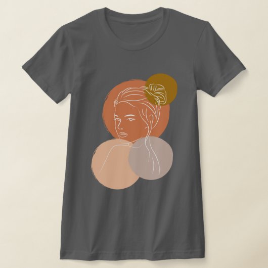 Prachtige Waterverf Design Woman's T-shirt (Laagn)