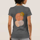 Prachtige Waterverf Design Woman's T-shirt (Achterkant)
