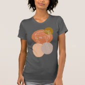 Prachtige Waterverf Design Woman's T-shirt (Voorkant)