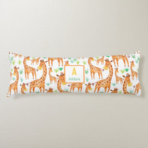 Prachtige Waterverf Giraffe Dier op maat Lichaamskussen