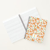 Prachtige Waterverf Giraffe Dier op maat Notitieboek (Binnen)