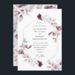 Prachtige waterverf herfst bloemenbruiloft uitnodi kaart<br><div class="desc">Ons collectie "whimsical herfst floral" kenmerkt de waterverf foliage en de florale flora in lichte golven en paarse tinten. Het antwoord en zacht voor om het even welke gelegenheid met een gepersonaliseerd manuscript in elegant serif doopvont. Controleer onze winkel voor meer producten uit dit collectie en aarzel niet om me...</div>