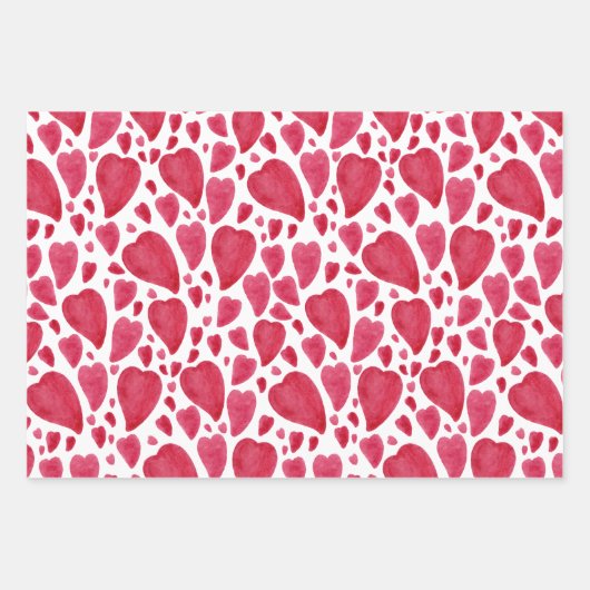 Prachtige Waterverf Inpakpapier Vel (Voorkant)