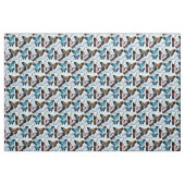 Prachtige Waterverf Morpho Butterfly Artwork Stof (Fat Quarter)