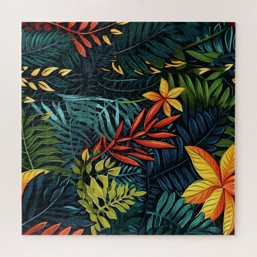 Prachtige Waterverf Oerwoud Adventure Legpuzzel (Horizontaal)