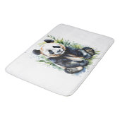 Prachtige Waterverf Panda Beer Badmat (Gekanteld)
