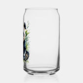 Prachtige Waterverf Panda Beer Blikvorm Glas (Links)