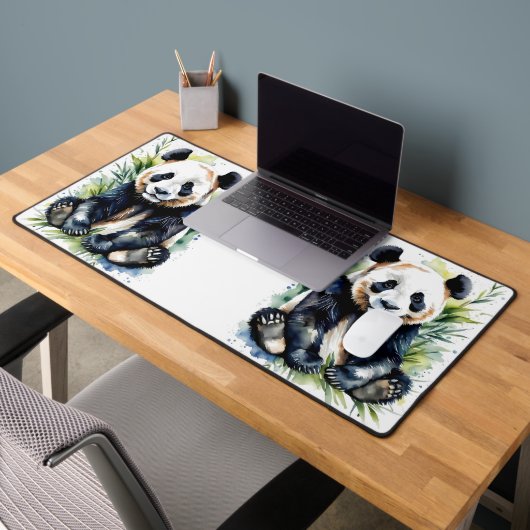 Prachtige Waterverf Panda Beer Bureaumat (Kantoor 2)