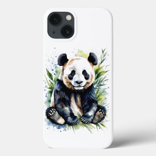 Prachtige Waterverf Panda Beer Case-Mate iPhone Case (Achterkant)