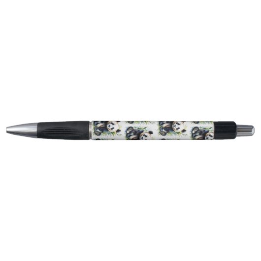 Prachtige Waterverf Panda Beer Pen (Voorkant)