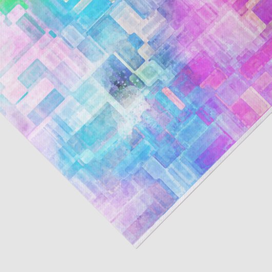 Prachtige Waterverf Pastels Tissuepapier (Detail)