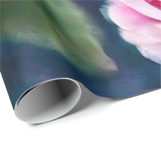 Prachtige Waterverf Populair Roze Collectie Cadeaupapier (Rol Hoek)