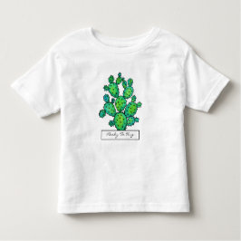 Prachtige Waterverf Prickly Cactus Kinder Shirts