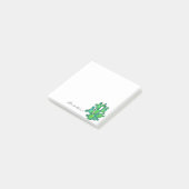 Prachtige Waterverf Prickly Cactus Post-it® Notes (Schuin)