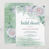 Prachtige Waterverf Roos Vrijgezellenfeest Kaart (Voorkant / Achterkant)