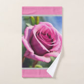 Prachtige Waterverf Roze Roze Modern Collectie Bad Handdoek (Handdoek)