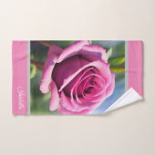 Prachtige Waterverf Roze Roze Modern Collectie Bad Handdoek (Handdoek)