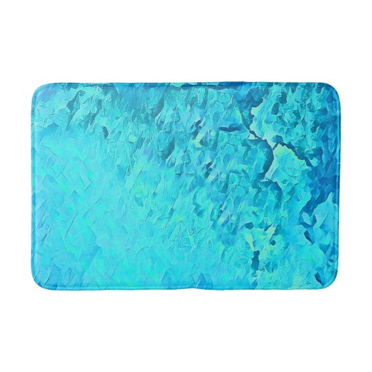 Prachtige Waterverf Tropische Ocean Theme Design Badmat (Voorkant)
