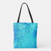 Prachtige Waterverf Tropische Ocean Theme Design Tote Bag (Achterkant)