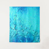 Prachtige Waterverf Tropische Ocean Theme Design Wandkleed (Voorkant)